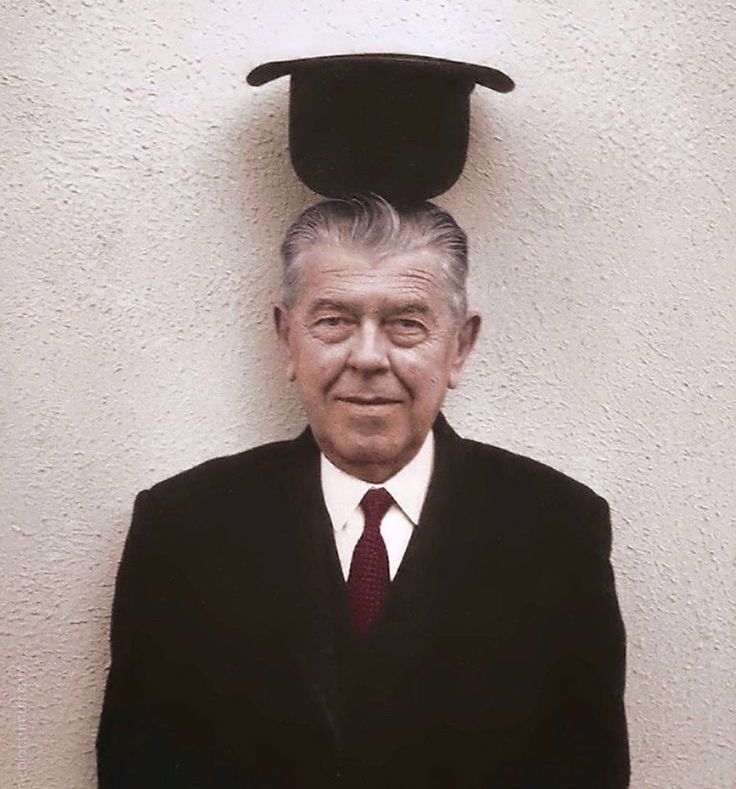 René Magritte Photograph of René Magritte