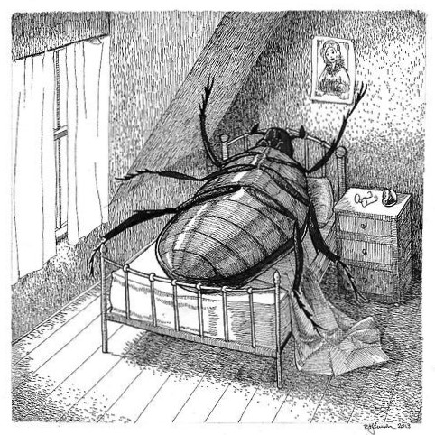 Metamorphosis by Franz Kafka Metamorphosis by Franz Kafka Illustration