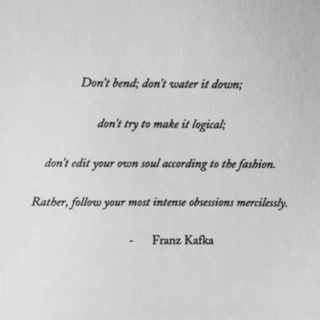 Kafka quote Kafka quote