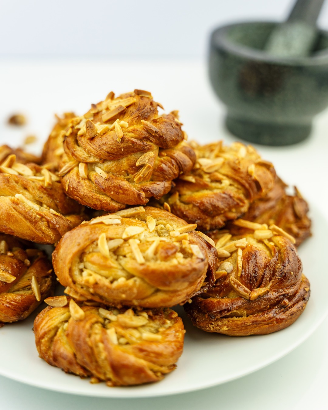 Cardamom & Pistachio Pastries